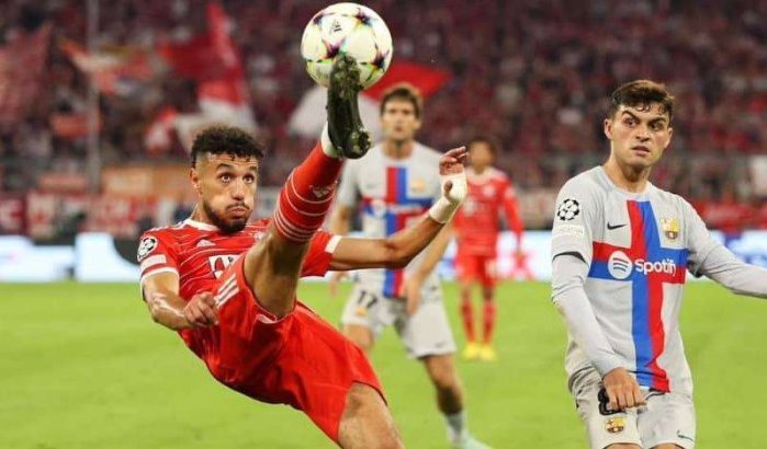 XXL-optreden van Noussair Mazraoui tegen FC Barcelona (video)