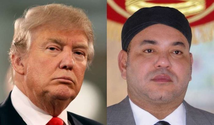 Koning Mohammed VI ontmoet Donald Trump in Saoedi-Arabië