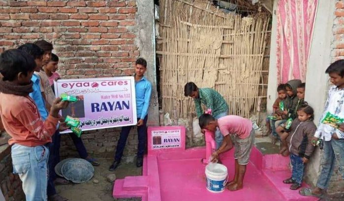 Schiedamse Aya bouwt waterput in naam van Rayan