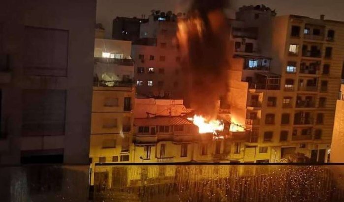 Schade na ontploffing in Casablanca
