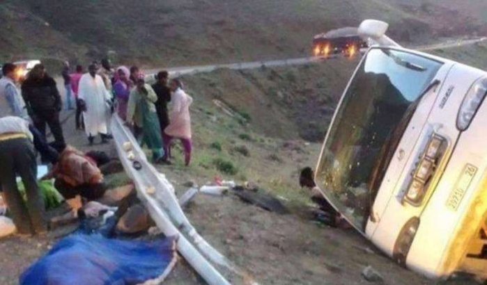 Vreselijk ongeval in Ouarzazate: 7 doden en 14 gewonden