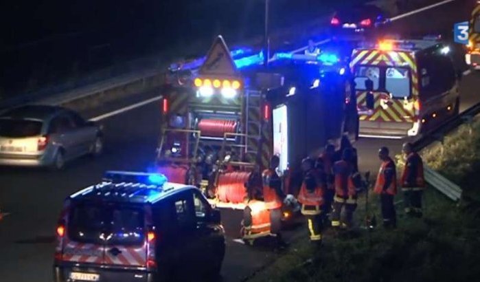 Marokkanen gewond bij verkeersongeval in Frankrijk (video)