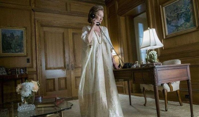 Meryl Streep zorgt voor sensatie met kaftan (foto's & video)