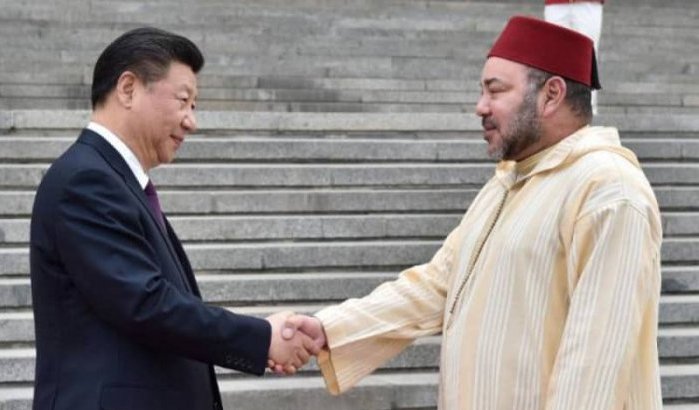 Koning Mohammed VI spreekt Chinese president