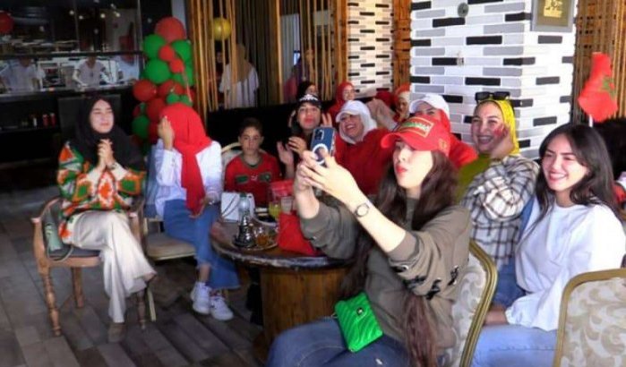 WK 2022: vrouwen bezetten massaal cafés in Tanger (video)