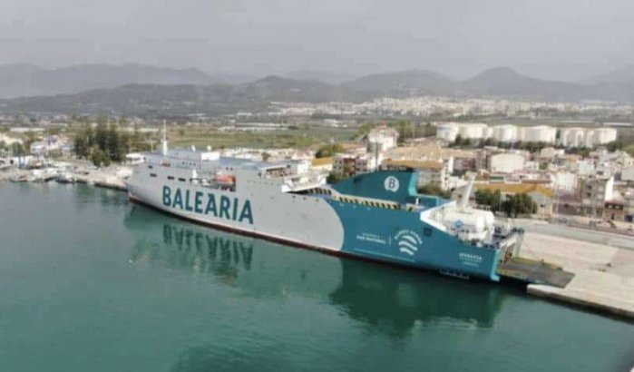 Baleària start nieuwe verbinding tussen de havens Motril en Tanger Med