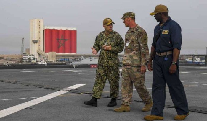 Royal Armed Forces nemen deel aan decontaminatie-oefening