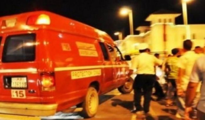 Helden gewond bij brand in spa in Tanger