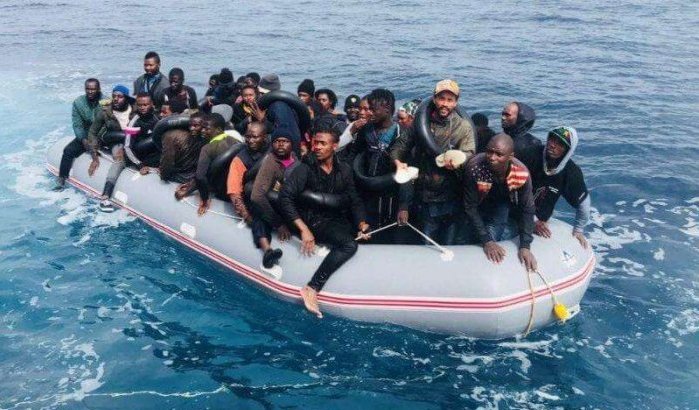 Marokkaanse marine redt honderdtal mensen in Middellandse zee