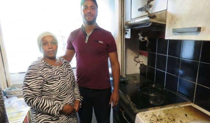 Abdelillah redt twee kinderen uit brandend woning in Frankrijk
