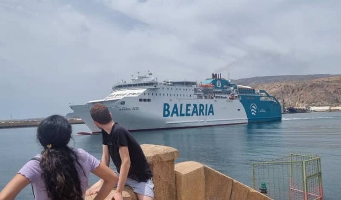 Almería: toename passagiersvervoer over zee met Nador
