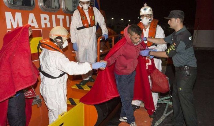 Spanje: toename illegale immigratie in 2017 door onrust in Rif