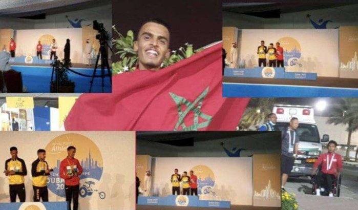 Marokko wint drie medailles op WK para-atletiek