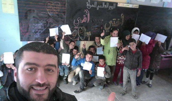 Marokko vol lof over docent die zich 100% inzet voor leerlingen (foto's)