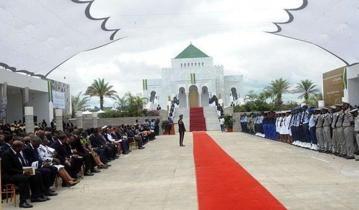 Gabon bouwt replica Mausoleum Mohammed V in Rabat