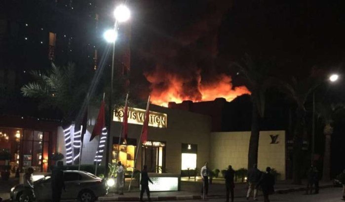 Grote brand in bekende Jad Mahal restaurant in Marrakech (video)