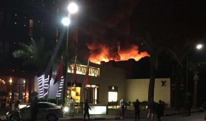 Grote brand in bekende Jad Mahal restaurant in Marrakech (video)
