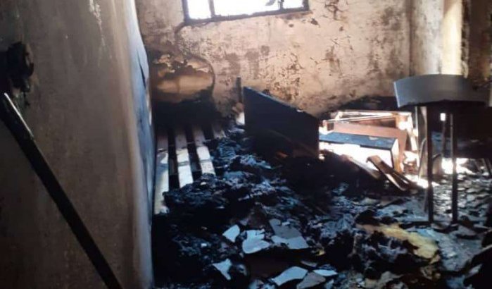 Tanger: meisje veroorzaakt brand met aansteker