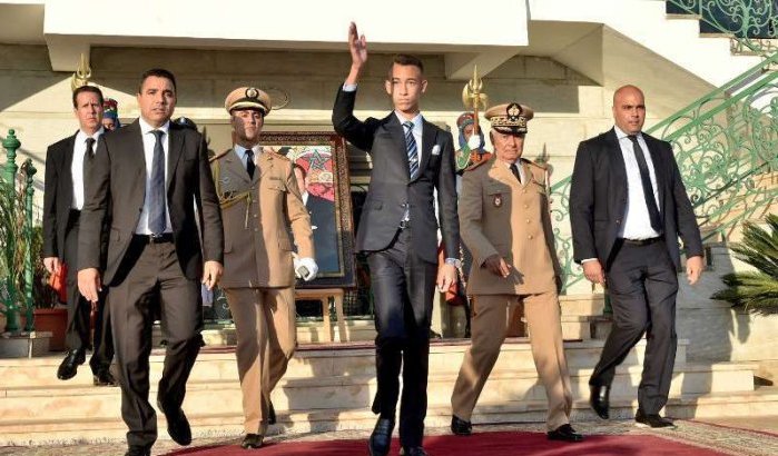 Kroonprins Moulay Hassan in Tetouan (video)