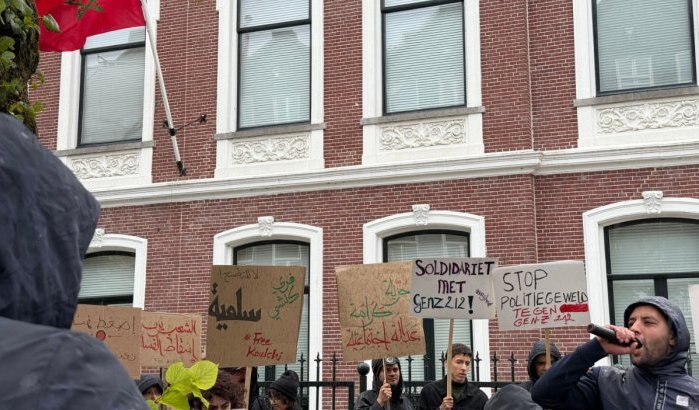Marokkaanse diaspora in Amsterdam en Brussel straat op voor GenZ212