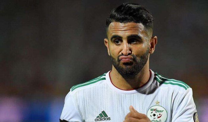 Marokkanen woedend op Riyad Mahrez (video)