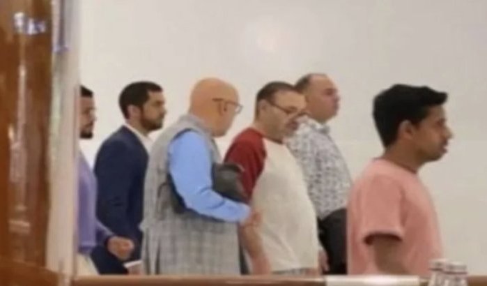 Koning Mohammed VI in Dubai Mall gespot (foto)