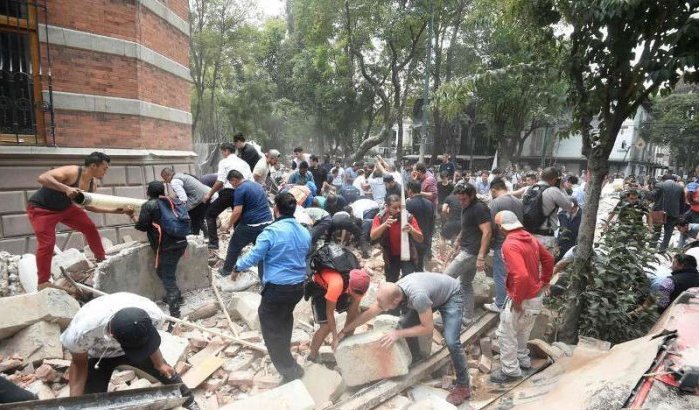 Geen Marokkanen bij slachtoffers aardbeving in Mexico