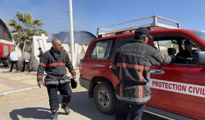 Brand verwoest nieuw zwembad Nador 
