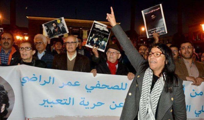 Honderden eisen vrijlating Marokkaanse journalist Omar Radi