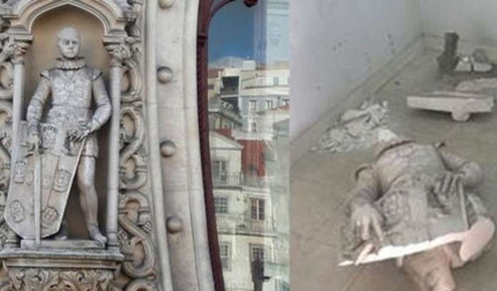 Toerist wil selfie maken en breekt eeuwenoud beeld 