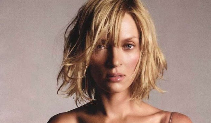 Uma Thurman in Marokko voor nieuwe film