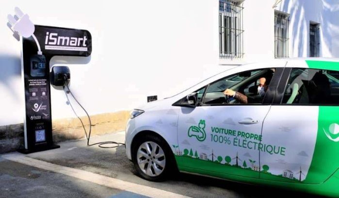 Eerste 100% Marokkaanse laadstation gepresenteerd