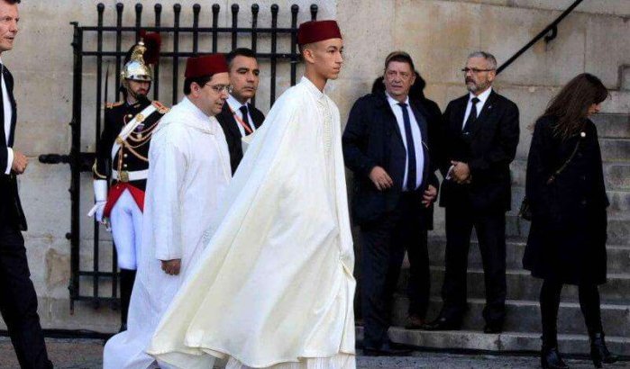 Prins Moulay Hassan in Parijs (video)