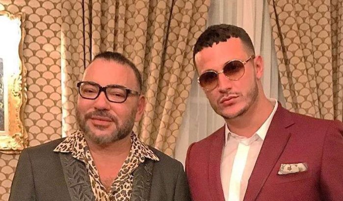 Foto: Koning Mohammed VI en DJ Snake