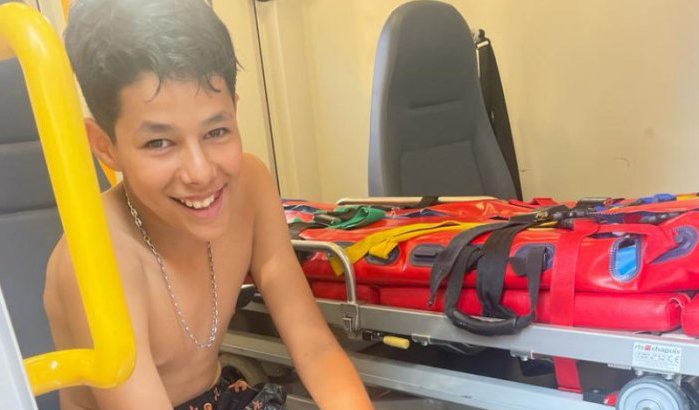 Mohamed, 12 jaar, redt kind en man van verdrinking