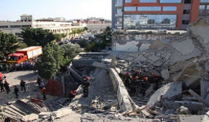 Instorting fabriek Casablanca, 1 dode en 22 gewonden 