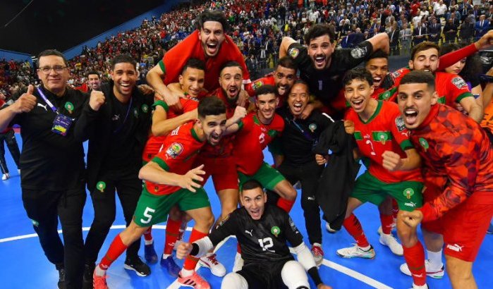 Marokkaanse zaalvoetbalploeg verovert derde Afrikaanse titel op rij