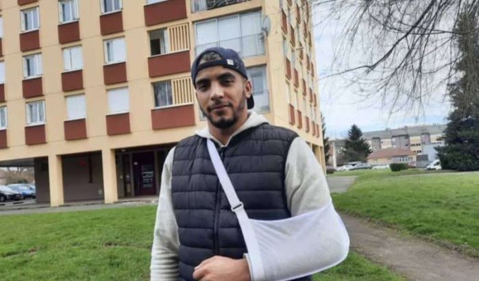 Menouar redt negen mensen uit brandend pand in Frankrijk
