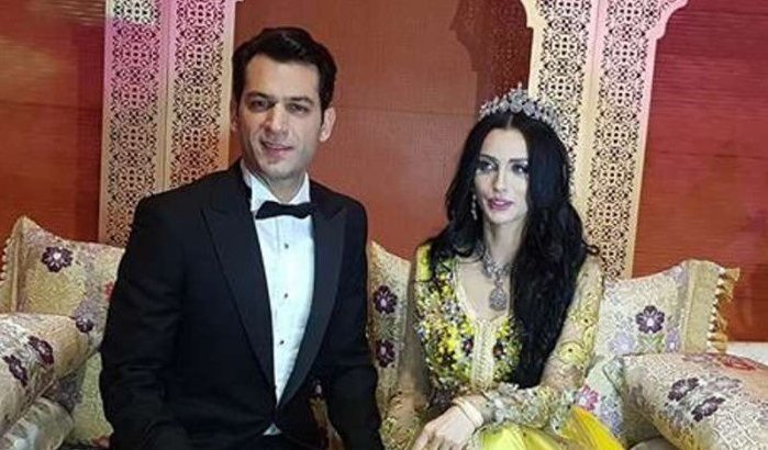 Bruiloft Imane El Bani en Murat Yildirim in Marokko (foto's en video)