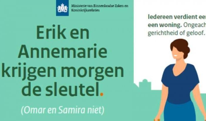 Controverse over 'Omar en Samira'-poster in Nederland