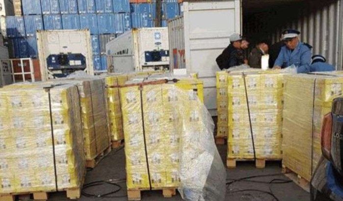 Marokko: 280 kilo drugs in dozen fruitsap gevonden