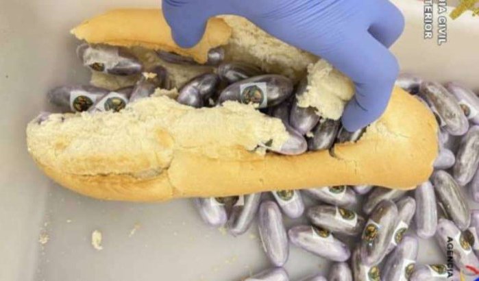 Marokkaan in Melilla betrapt met hasj in brood