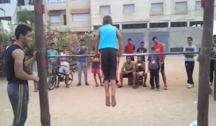 Filmpje van jonge Marokkaanse sporters hit op internet