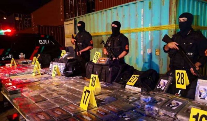 Tanger: 1335 kilo cocaïne onderschept op cruiseschip op weg naar Antwerpen