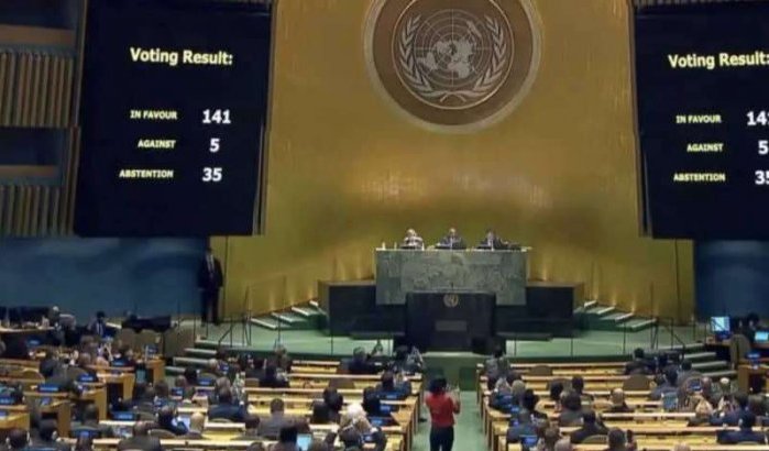 Marokko stemt tegen Rusland bij de Verenigde Naties