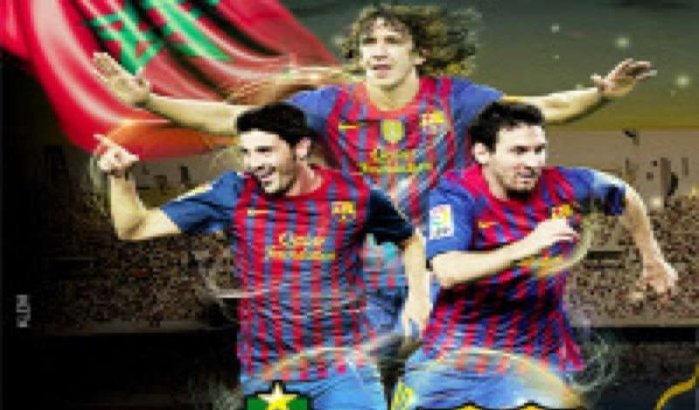 Wedstrijd Barça vandaag in Tanger! 