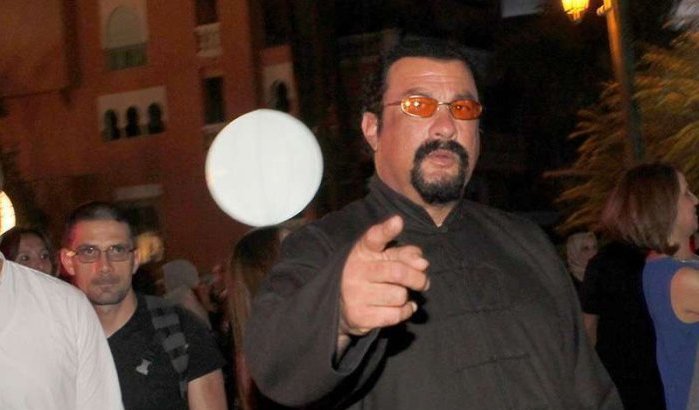 Steven Seagal op mode-evenement Caftan 2016 (foto's)