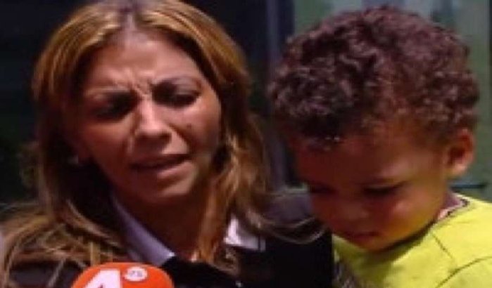 Marokkaanse Aicha El Maher Nederland uit, kinderen blijven