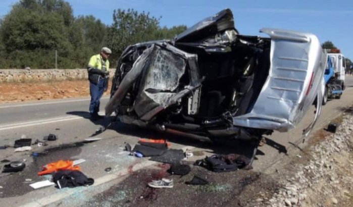Koppel en drie kinderen komen om bij verkeersongeval in Tan-Tan