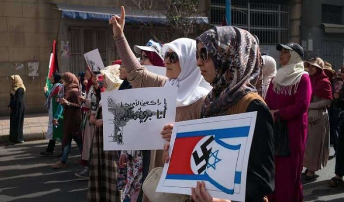 Marokkaanse journalisten protesteren tegen normalisatie met Israël
